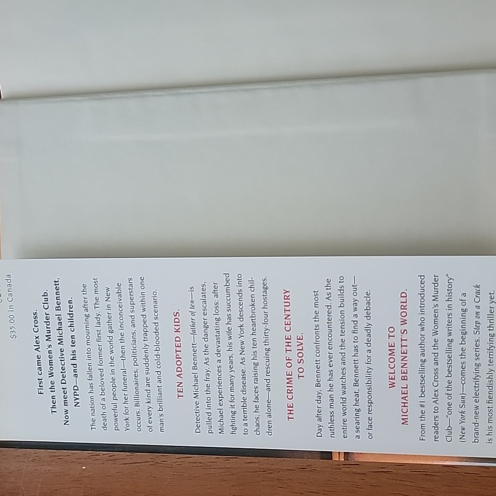 James Patterson Book Collection - Picture 2 of 3